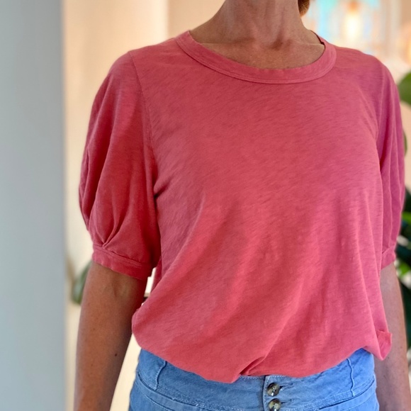 Rose T-Shirt by Velvet at Anthropologie - Picture 1 of 4